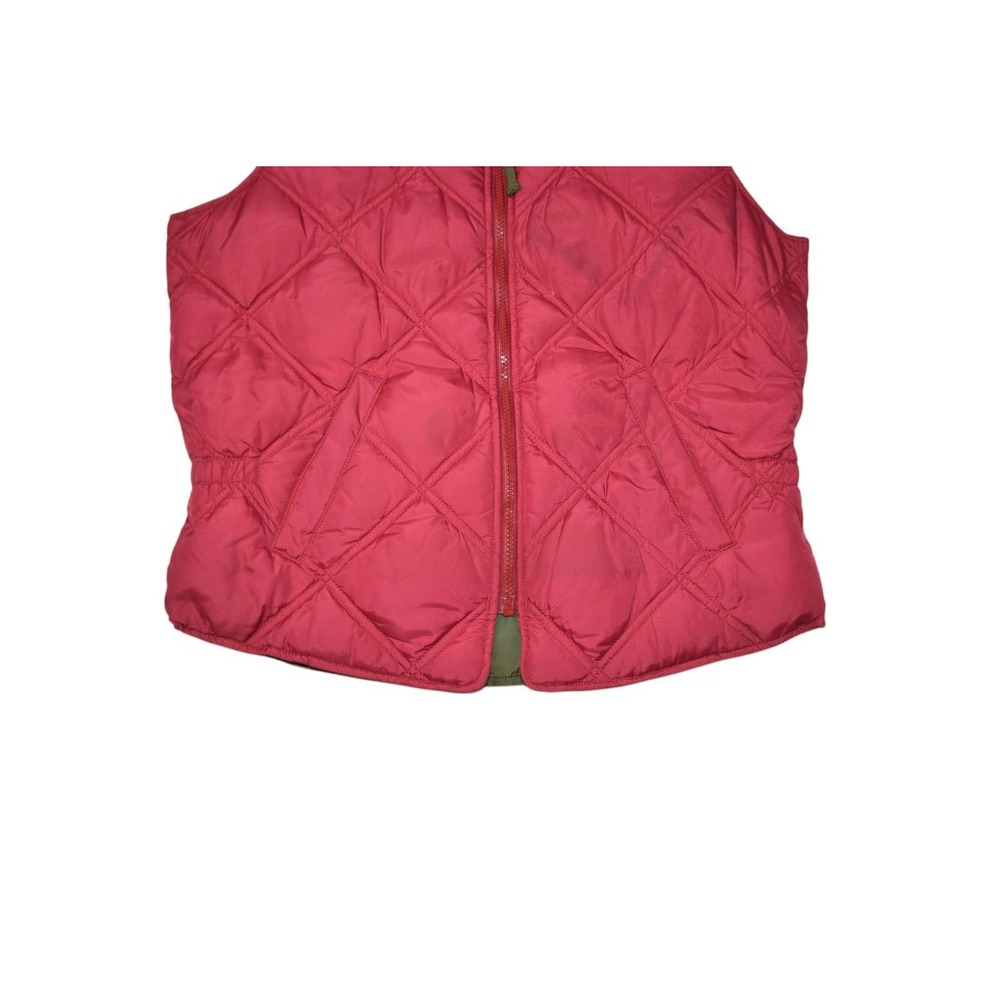 Vintage Eddie Bauer Vest Womens Medium Quilted Puffer Down Insulated Jacket - Picture 2 of 7